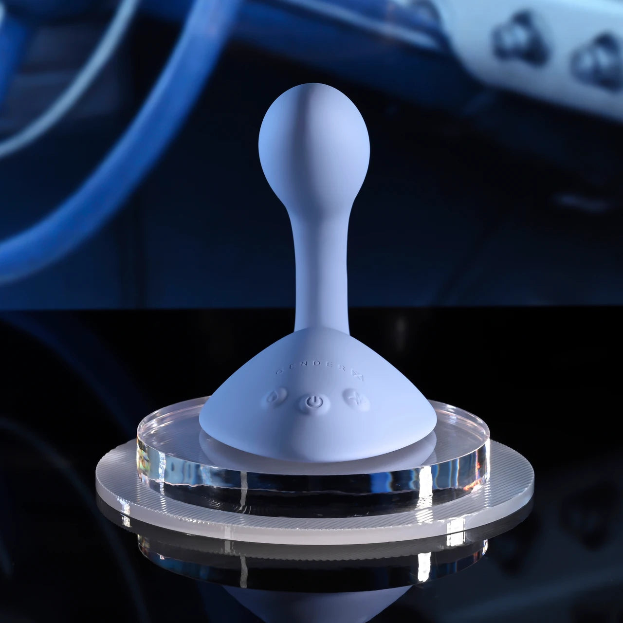 Gender X Shifting Gears Rechargeable Silicone Vibrating Grinder