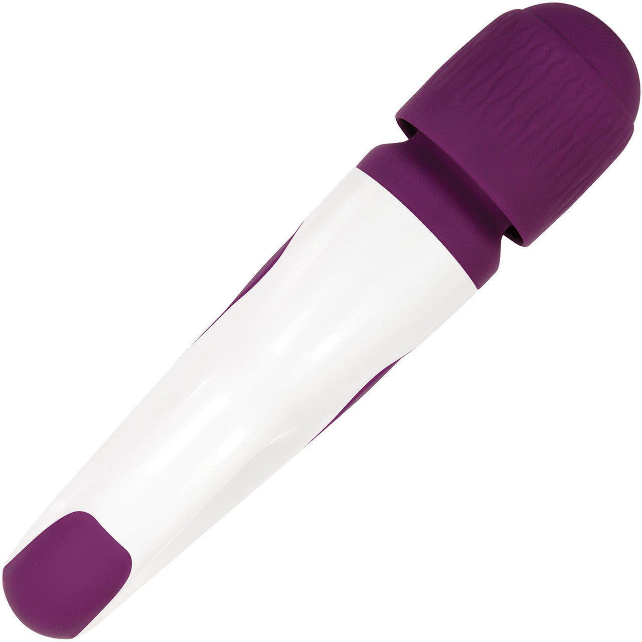 Gender X Handle It Rechargeable Waterproof Silicone Wand Vibrator - Purple & White