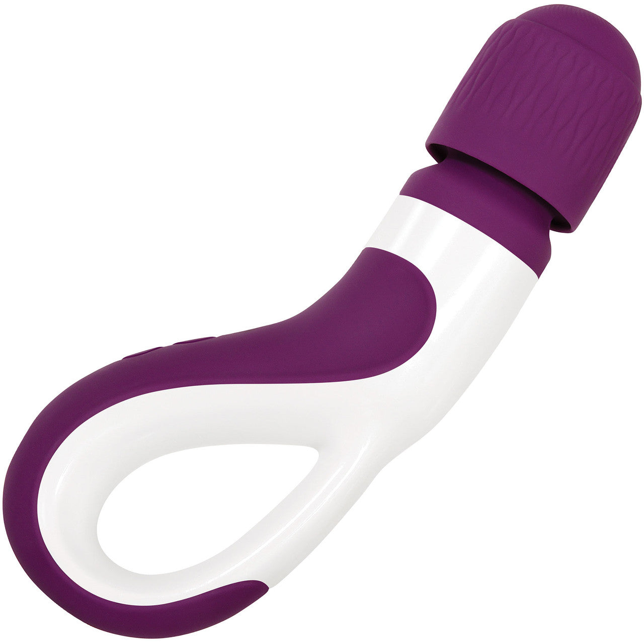 Gender X Handle It Rechargeable Waterproof Silicone Wand Vibrator - Purple & White