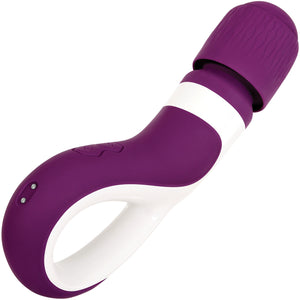 Gender X Handle It Rechargeable Waterproof Silicone Wand Vibrator - Purple & White