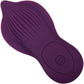 Gender X Velvet Hammer Rechargeable Silicone Wearable Dual Stimulation Vibrator With Remote - Purple