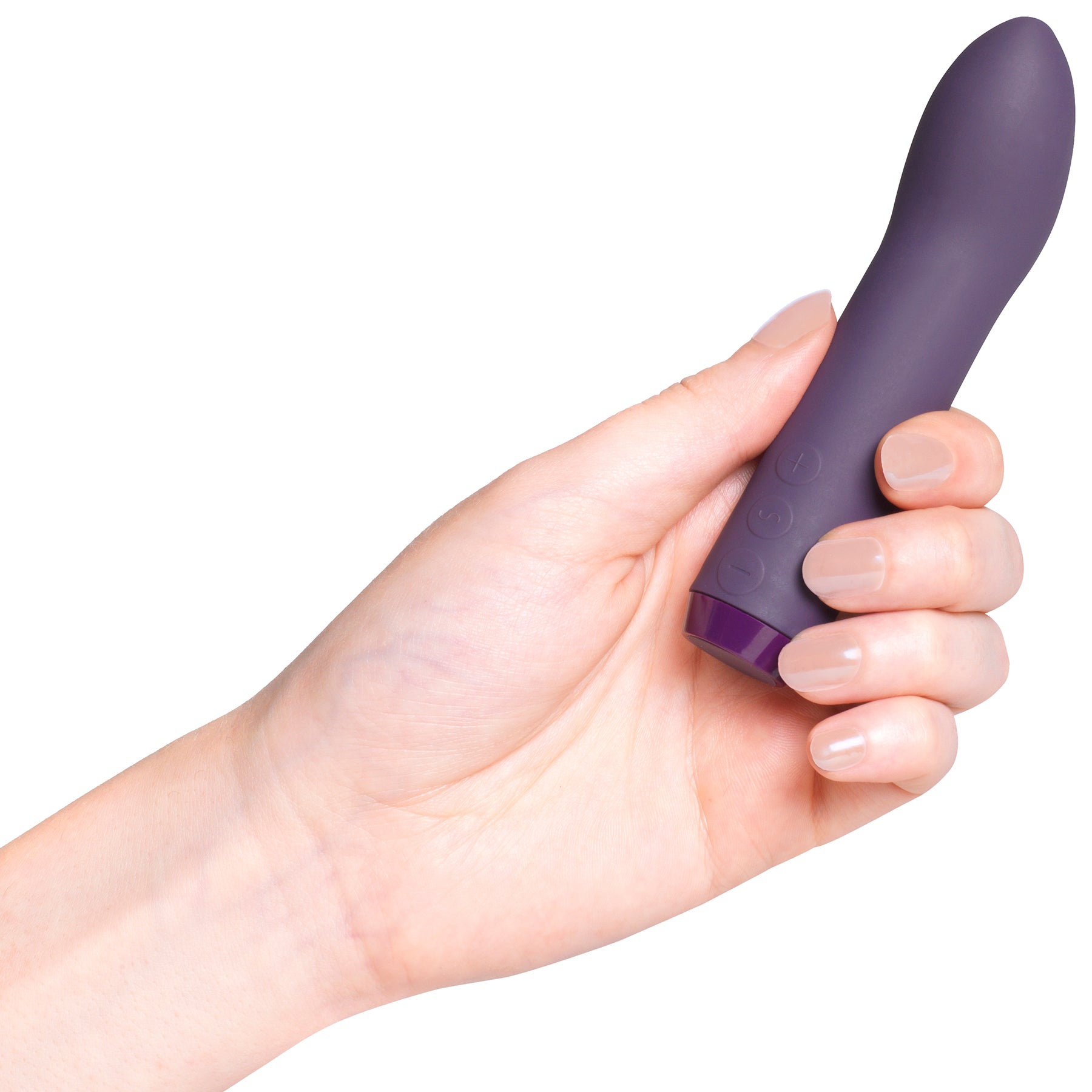 Je Joue G-Spot Bullet Waterproof Rechargeable Silicone Mini Vibrator - Purple