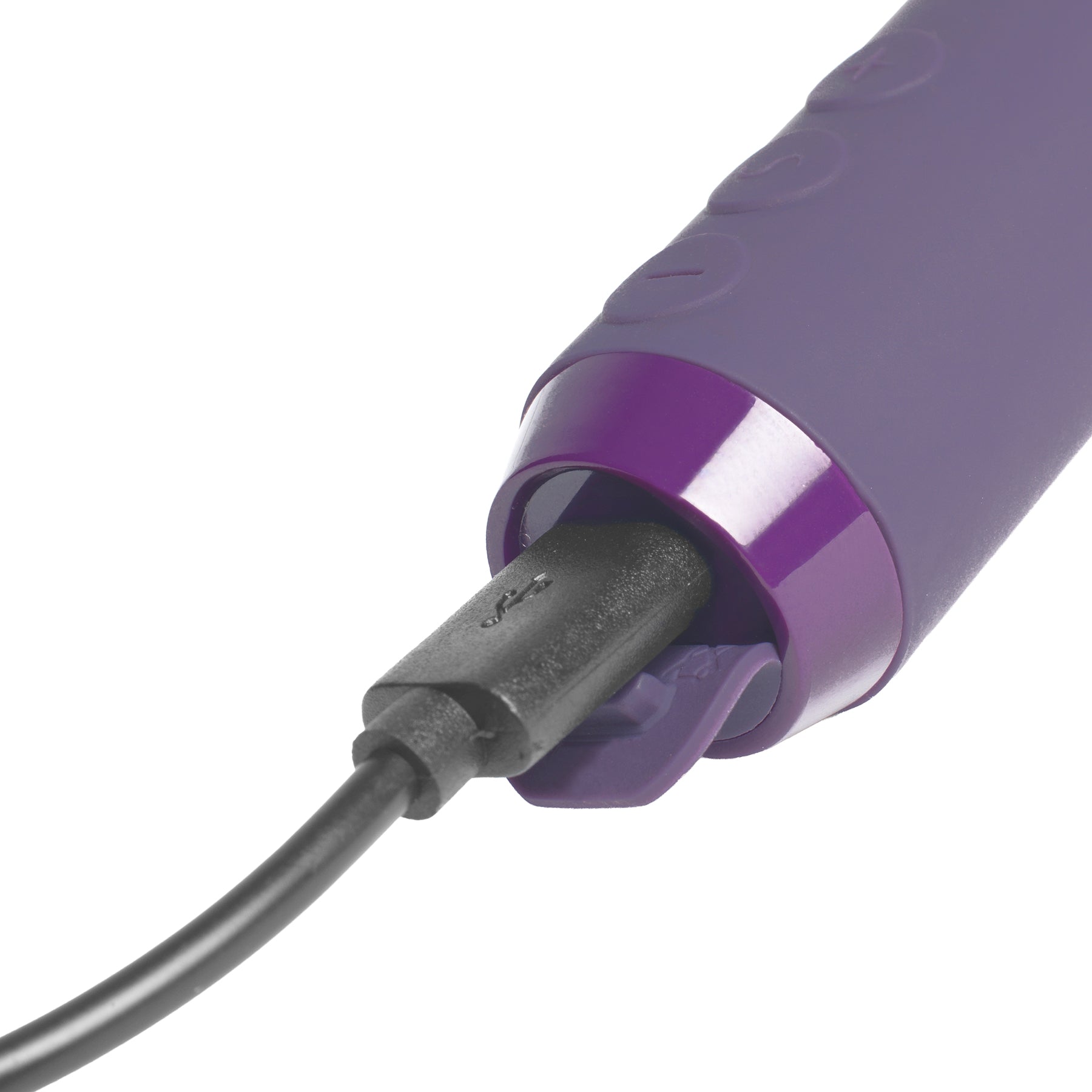 Je Joue G-Spot Bullet Waterproof Rechargeable Silicone Mini Vibrator - Purple