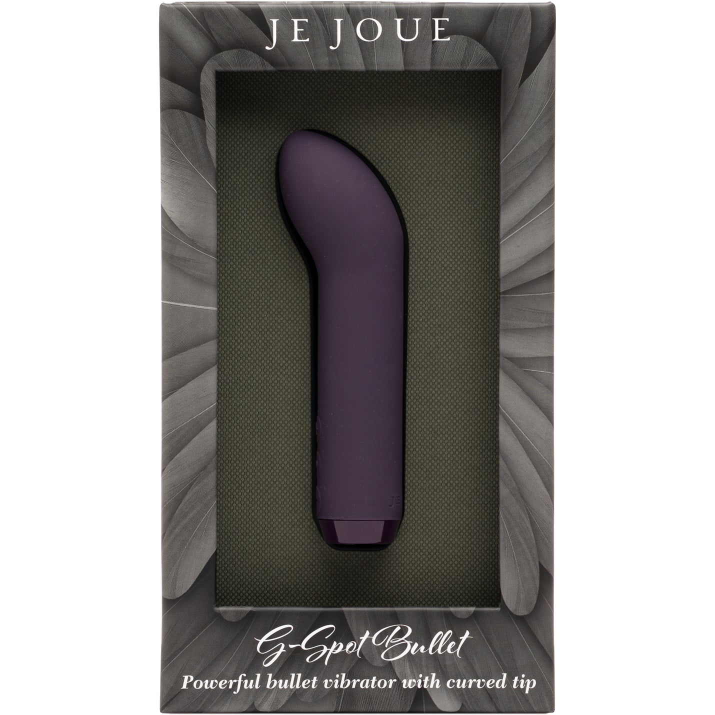Je Joue G-Spot Bullet Waterproof Rechargeable Silicone Mini Vibrator - Purple