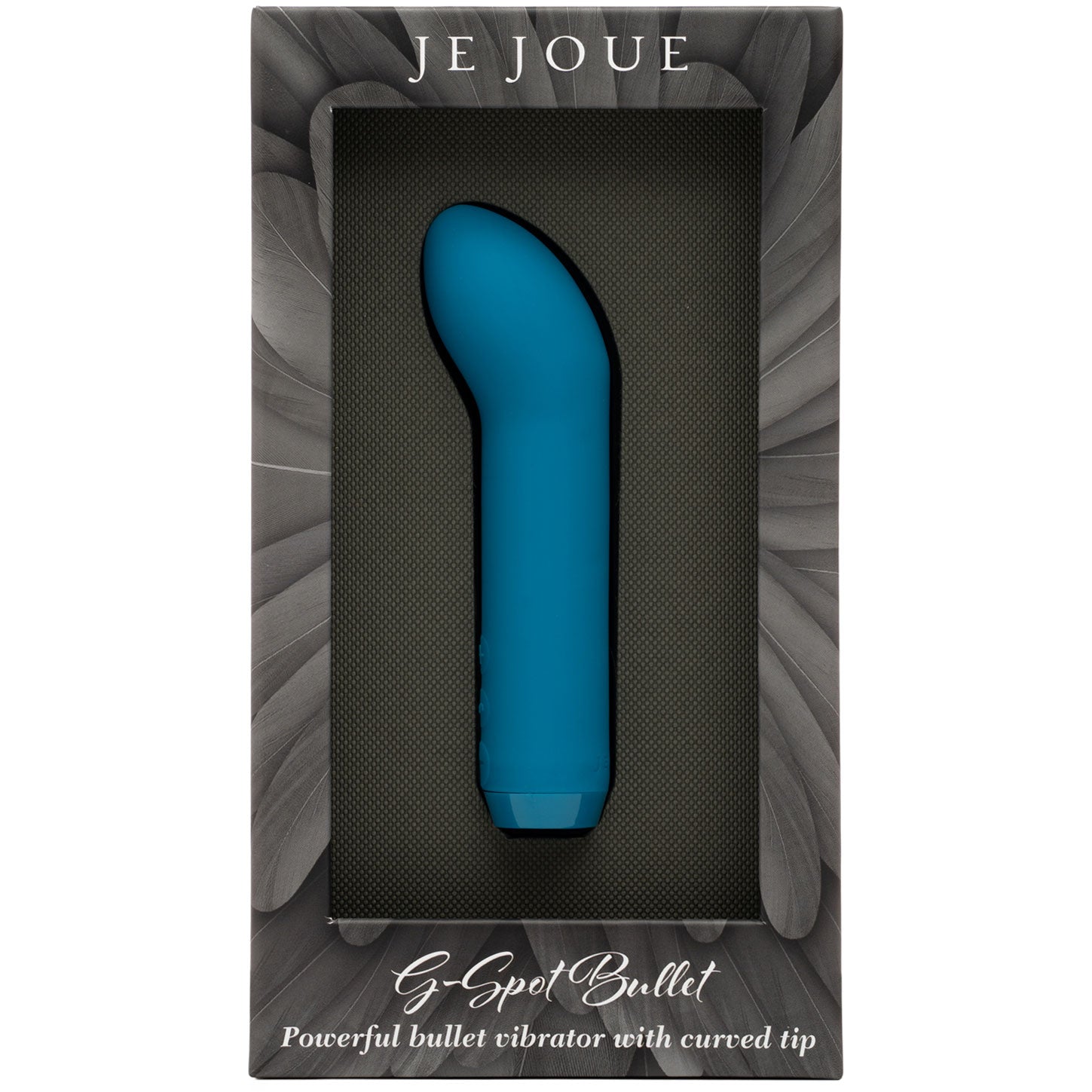 Je Joue G-Spot Bullet Waterproof Rechargeable Silicone Mini Vibrator - Teal