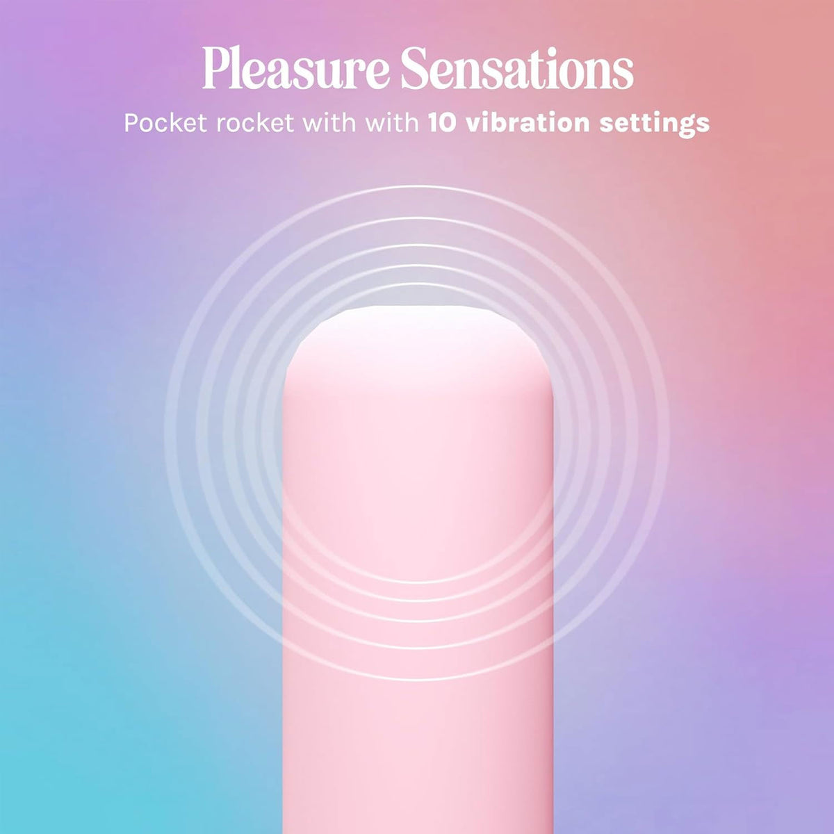 VUSH Gloss Silicone Rechargeable Waterproof Bullet Vibrator
