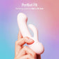 VUSH Glow Silicone Rechargeable Compact Rabbit Vibrator