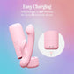 VUSH Glow Silicone Rechargeable Compact Rabbit Vibrator