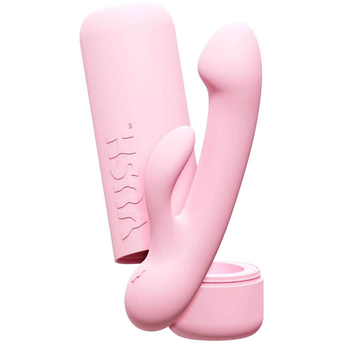 VUSH Glow Silicone Rechargeable Compact Rabbit Vibrator