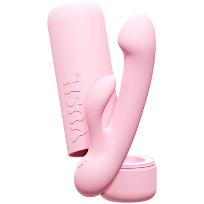VUSH Glow Silicone Rechargeable Compact Rabbit Vibrator