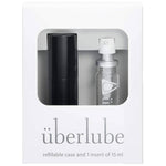 Uberlube Good To Go Black - Portable Luxury Silicone Lubricant .5 oz (15 ml)
