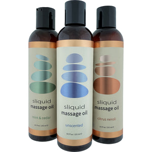Sliquid Balance Collection Massage Oil 8.5 fl oz - Group