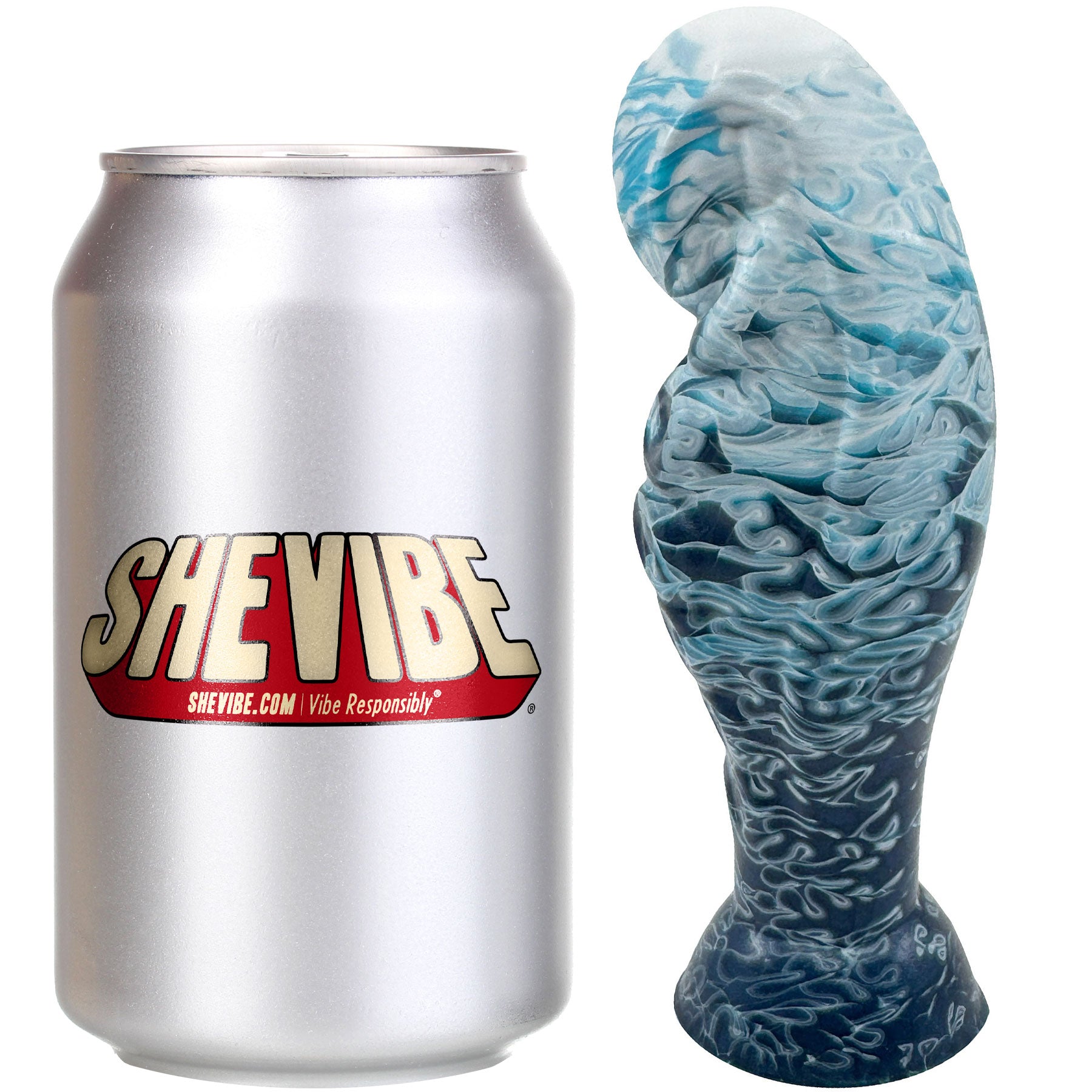 The Haliae Tentacle 6" Large Silicone Vaginal Plug By Uberrime