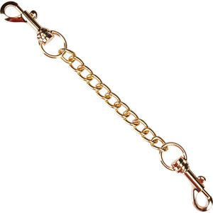 Boudoir Amor Black Handcuffs With Gold Hardware By Liebe Seele