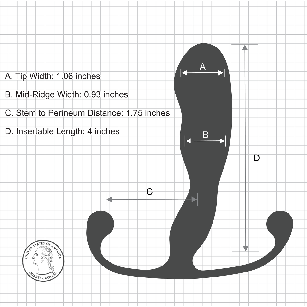 Aneros Helix Trident Prostate Stimulator