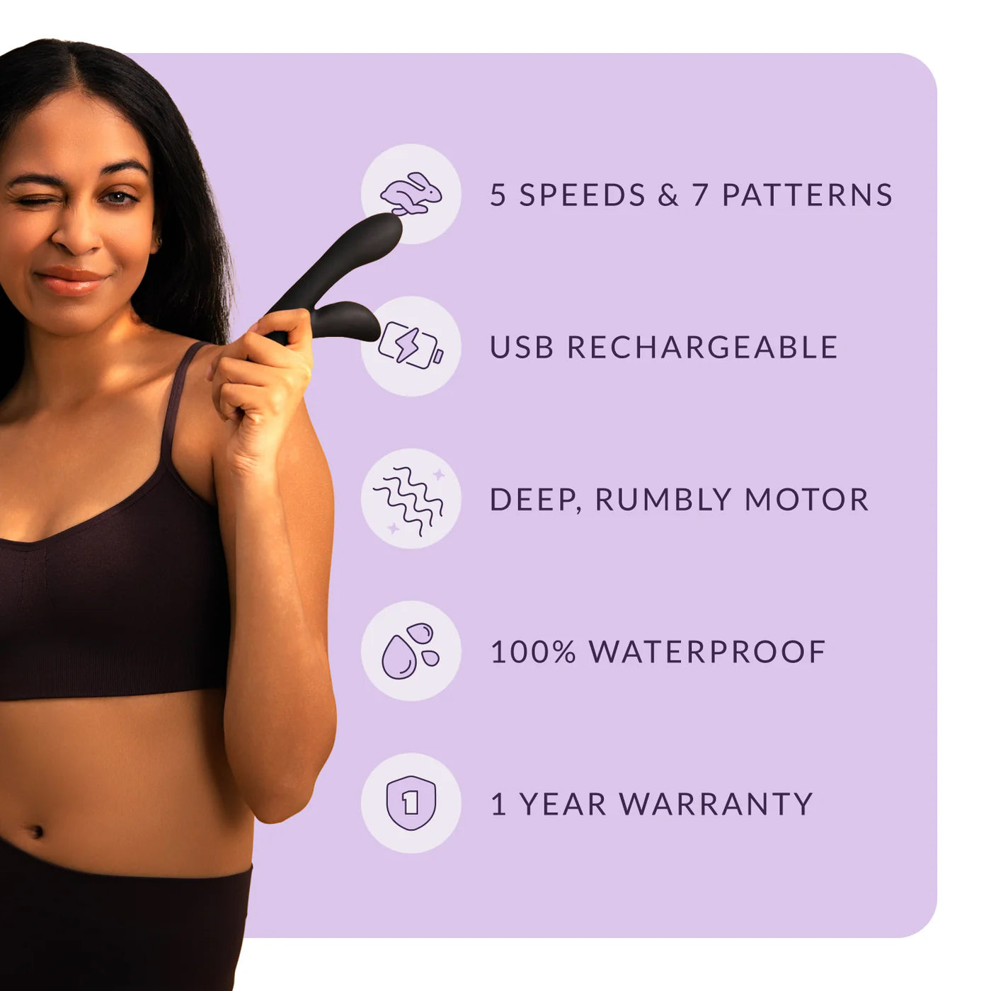 Je Joue Hera Flex Rabbit Vibrator For Dual Stimulation