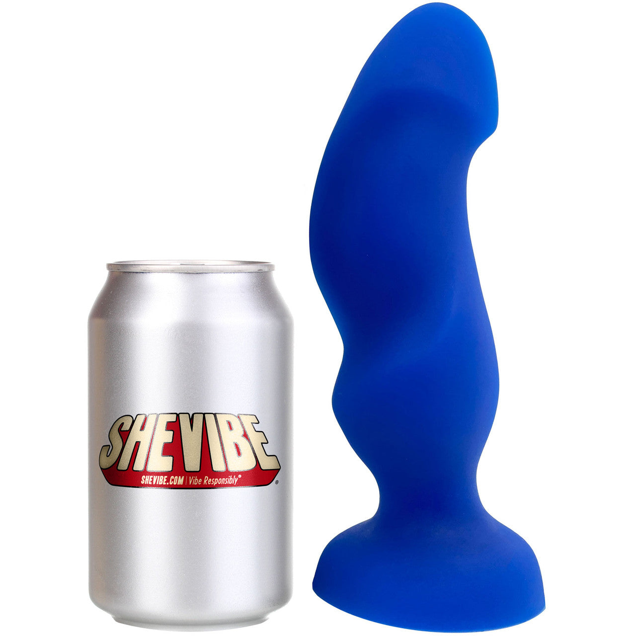 Topped Toys HILT 75 Silicone Butt Plug - Blue Steel