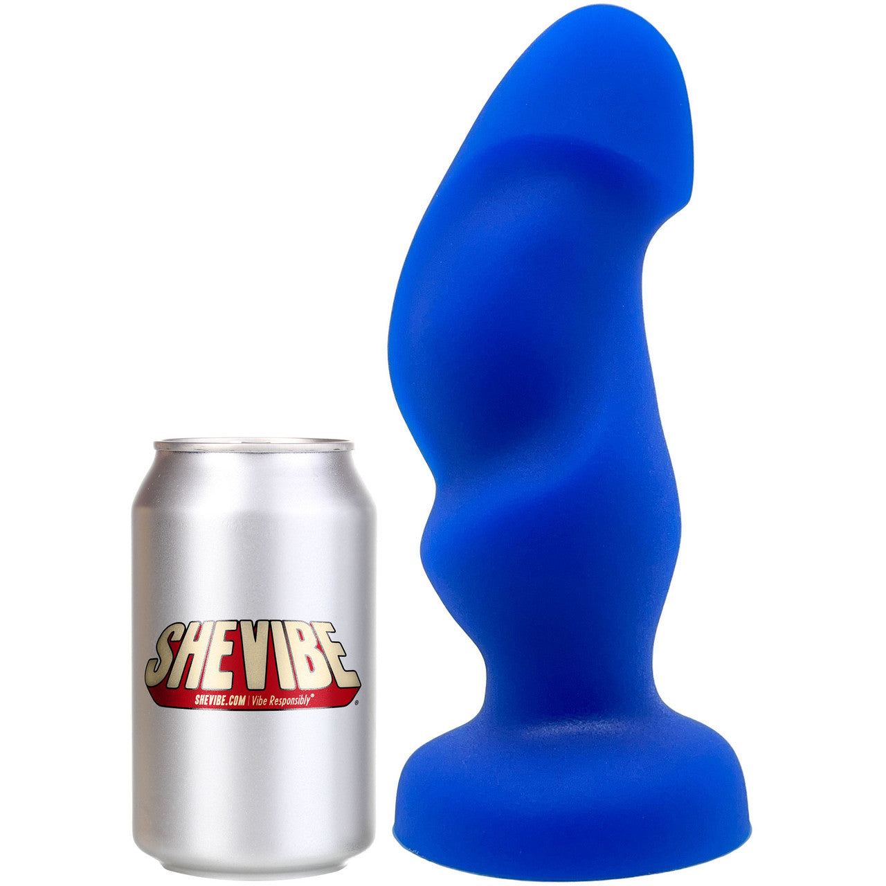 Topped Toys HILT 95 Silicone Butt Plug - Blue Steel Topped Toys HILT 95 Silicone Butt Plug - Blue Steel