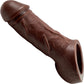 Holster Silicone Penis Extender By Vixen - Chocolate