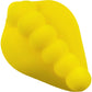 Honeybunch Soft Silicone Dildo Base with Vibe Pocket for Harness Play By Banana Pants - Sunshine