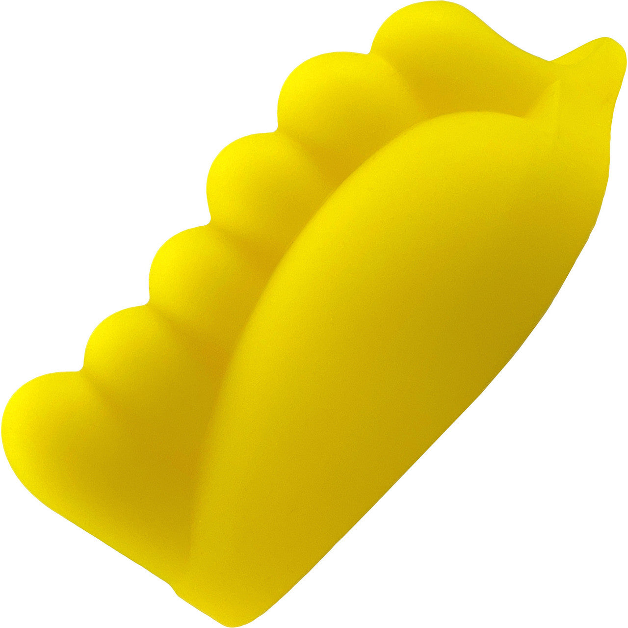 Honeybunch Soft Silicone Dildo Base with Vibe Pocket for Harness Play By Banana Pants - Sunshine