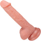 The Houseguest 5 Inch Silicone Realistic Dildo With Balls & Suction Cup Base By Fukena - Vanilla