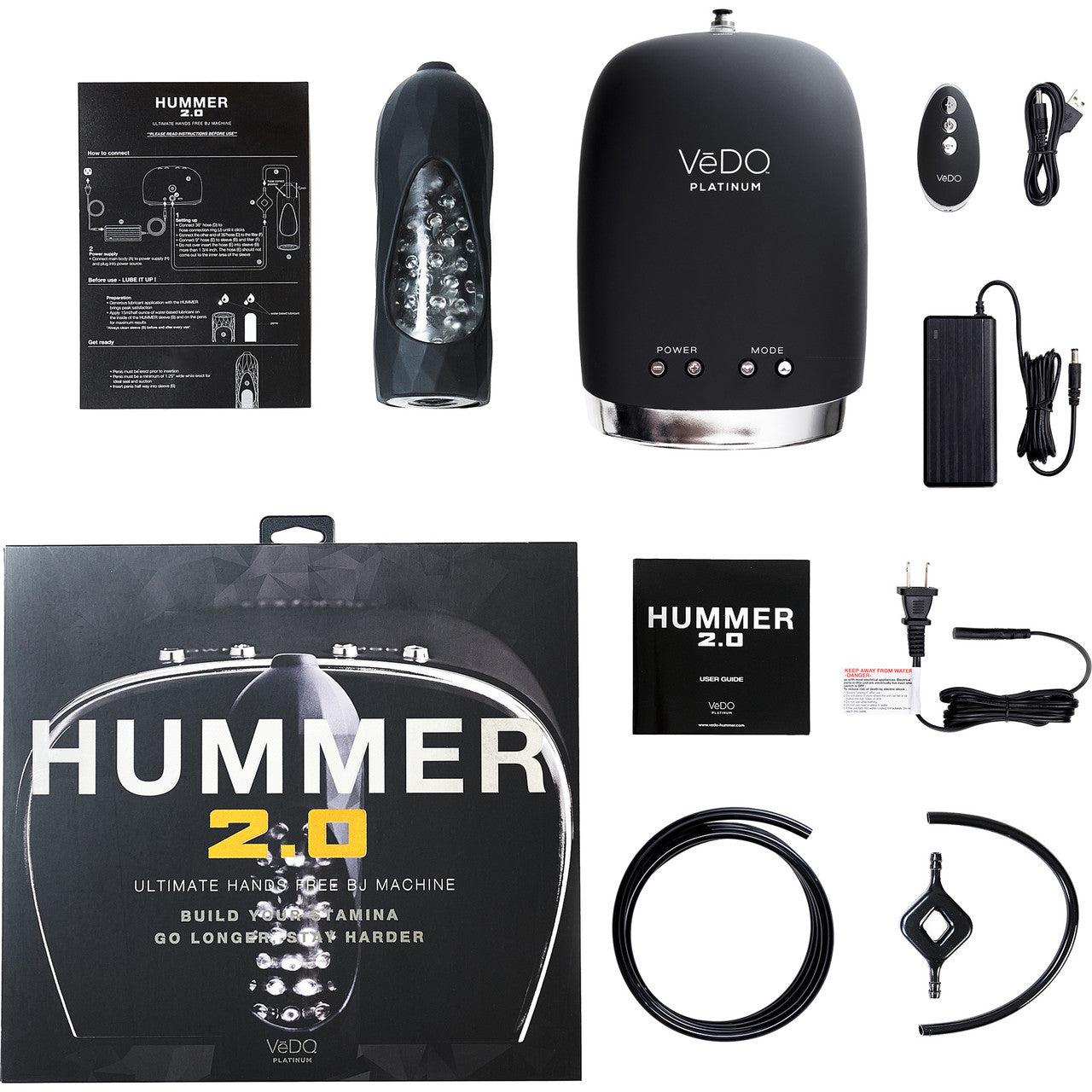 VeDO Hummer 2.0 Ultimate BJ Machine - Automatic Suction Penis Masturbator