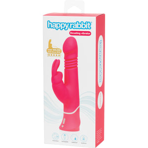 Happy Rabbit® Thrusting Realistic Silicone Rabbit Vibrator