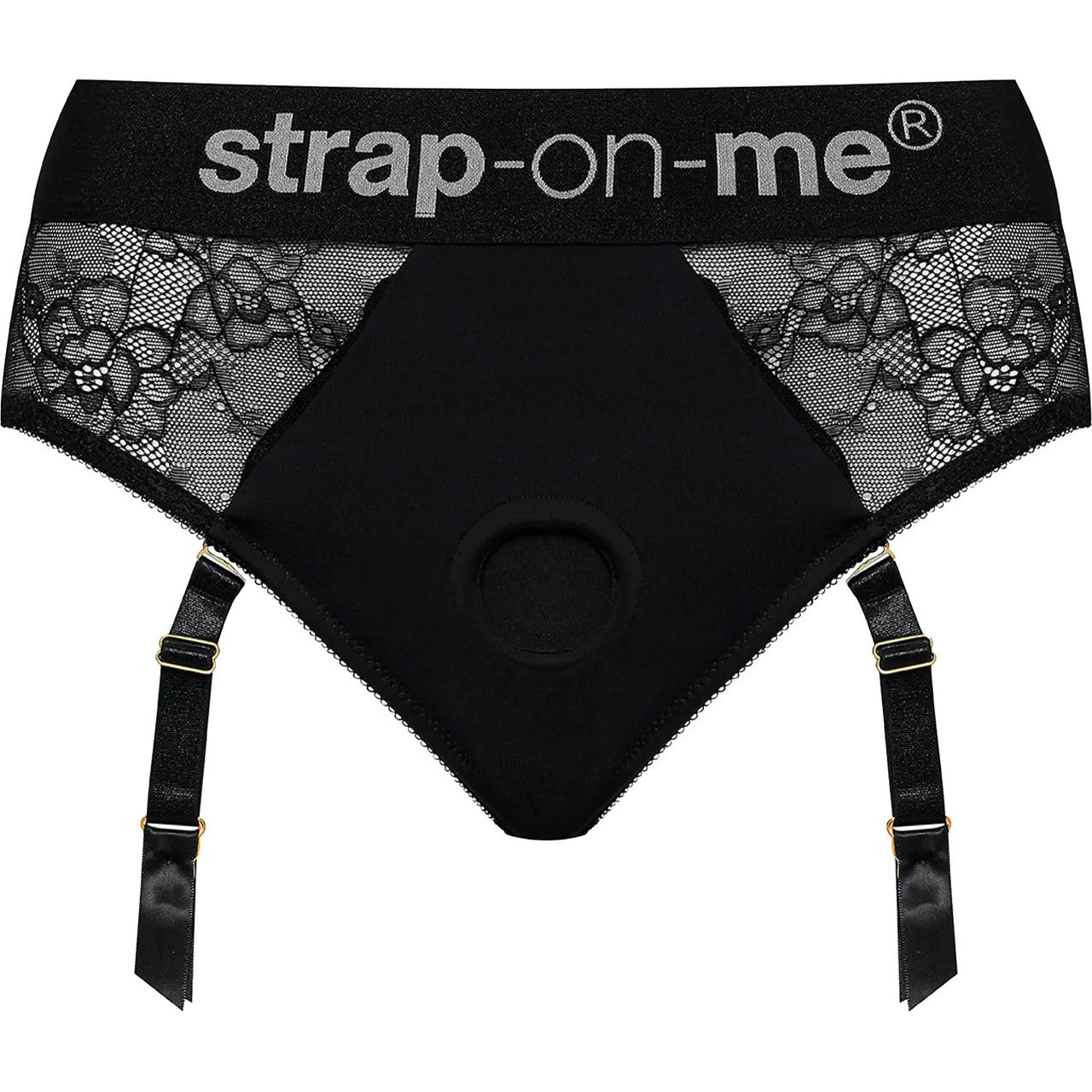 Strap-on-Me Black Lingerie Diva Strap-On Harness