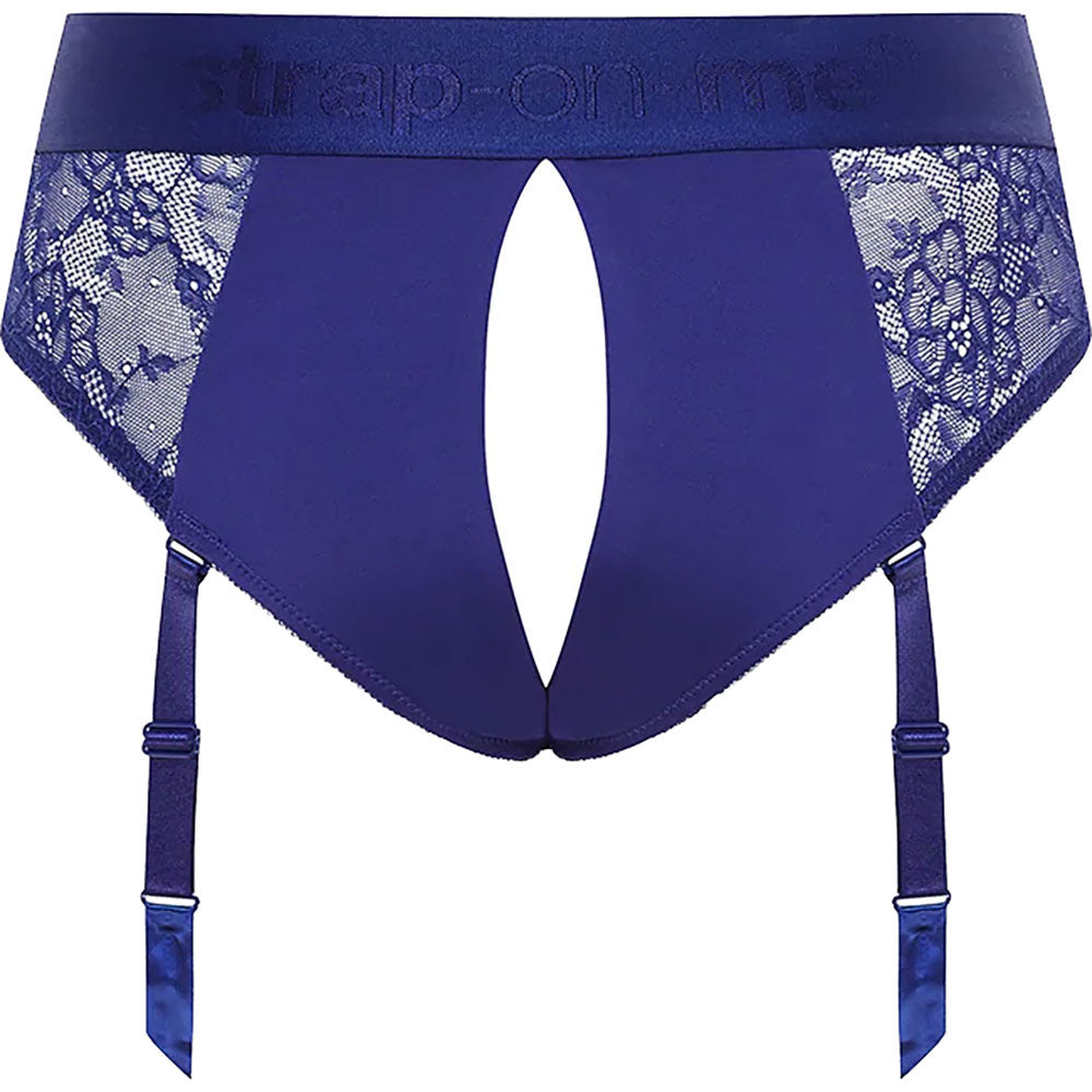 Strap-on-Me Royal Blue Lingerie Diva Strap-On Harness