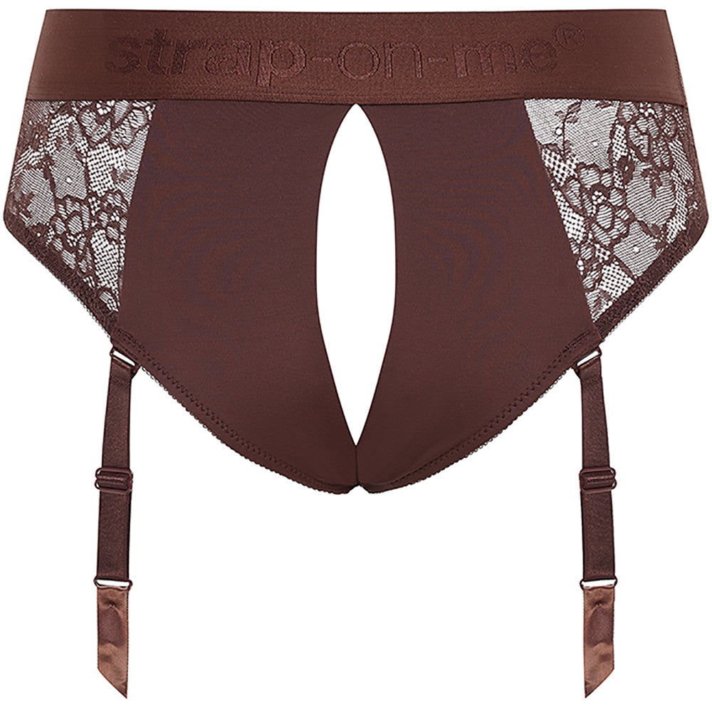 Strap-on-Me Chocolate Lingerie Diva Strap-On Harness