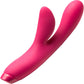 Je Joue Hera Waterproof Rechargeable Silicone Dual Stimulation Rabbit Vibrator - Fuchsia