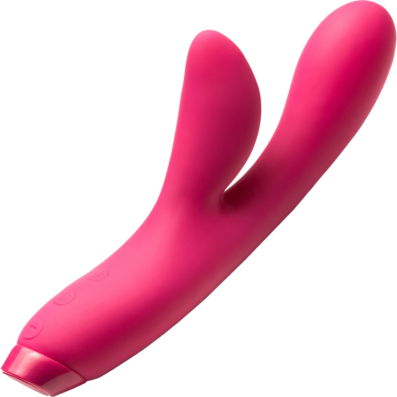 Je Joue Hera Waterproof Rechargeable Silicone Dual Stimulation Rabbit Vibrator - Fuchsia