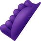 Honeybunch Soft Silicone Dildo Base With Vibe Pocket for Harness Play By Banana Pants - Purple