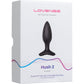 Lovense Hush 2 Small App Enabled Silicone Waterproof Rechargeable Vibrating Butt Plug