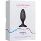 Lovense Hush 2 Medium App Enabled Silicone Waterproof Rechargeable Vibrating Butt Plug