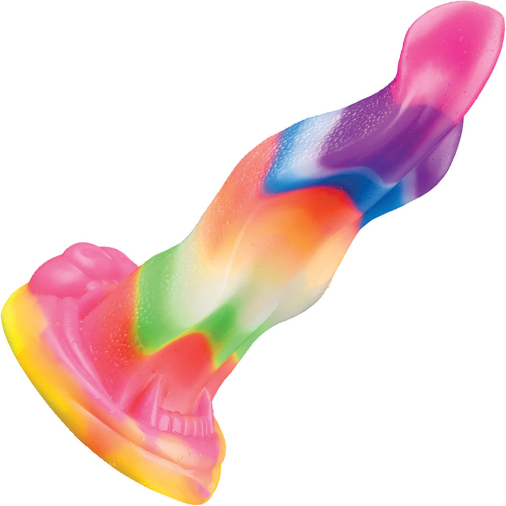 Lick Of The Lair 7" Glow In The Dark Silicone Suction Cup Dildo By Alien Nation