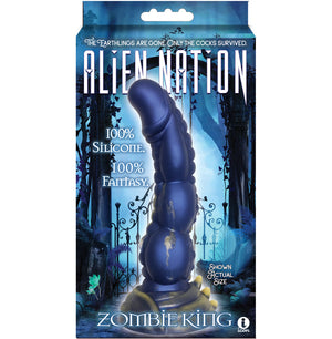 Zombie King 8.5" Silicone Suction Cup Dildo By Alien Nation