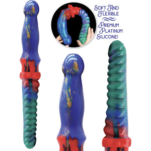 Double Demon Double Ended 13.75" Silicone Dildo By Alien Nation