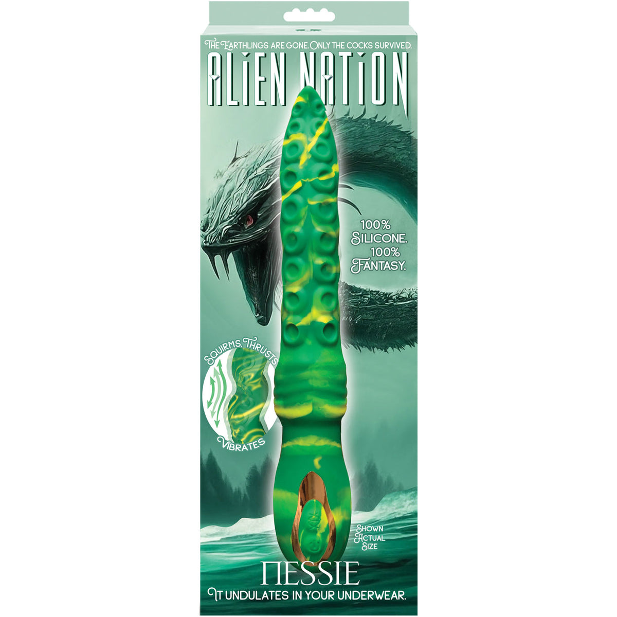 Nessie Rechargeable Silicone Thrusting Vibrator By Alien Nation