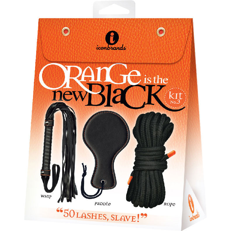 Orange Is The New Black 50 Lashes Slave BDSM Kit