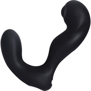 SVAKOM Iker Rechargeable Intelligent App Enabled Vibrating Silicone Prostate Massager - Black