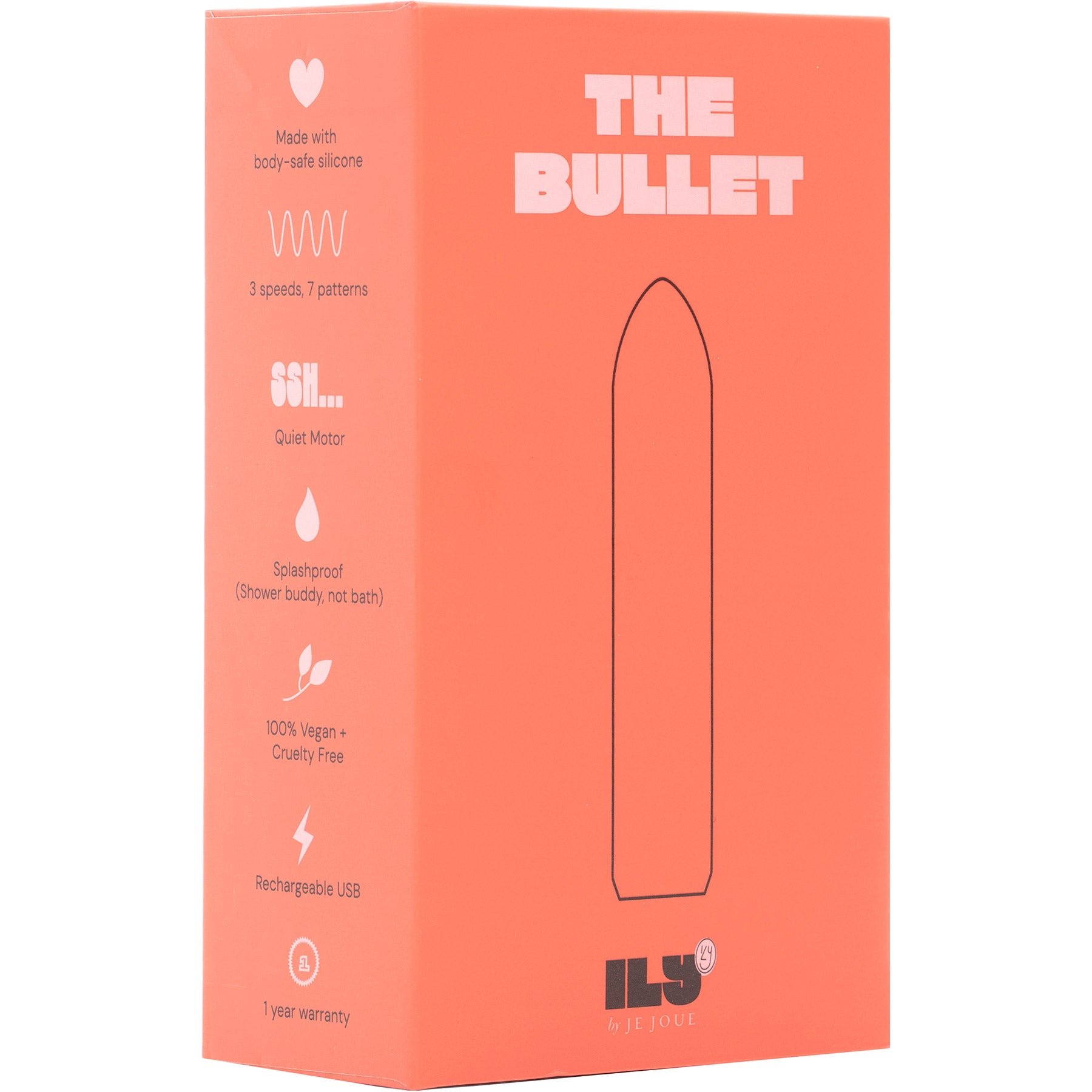 Je Joue ILY The Bullet Rechargeable Silicone Vibrator