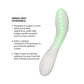 LELO MONA™ Spectra Red Light Therapy Intimate Wellness Massager - Green Light Experience