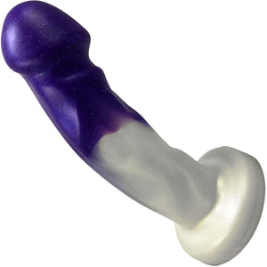 Splendid Dual-Density Silicone Dildo By Uberrime - Medium, Pearl & Orchid