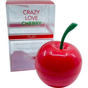 Crazy Love Cherry Nipple Arousal Cream by Exsens .28 fl oz