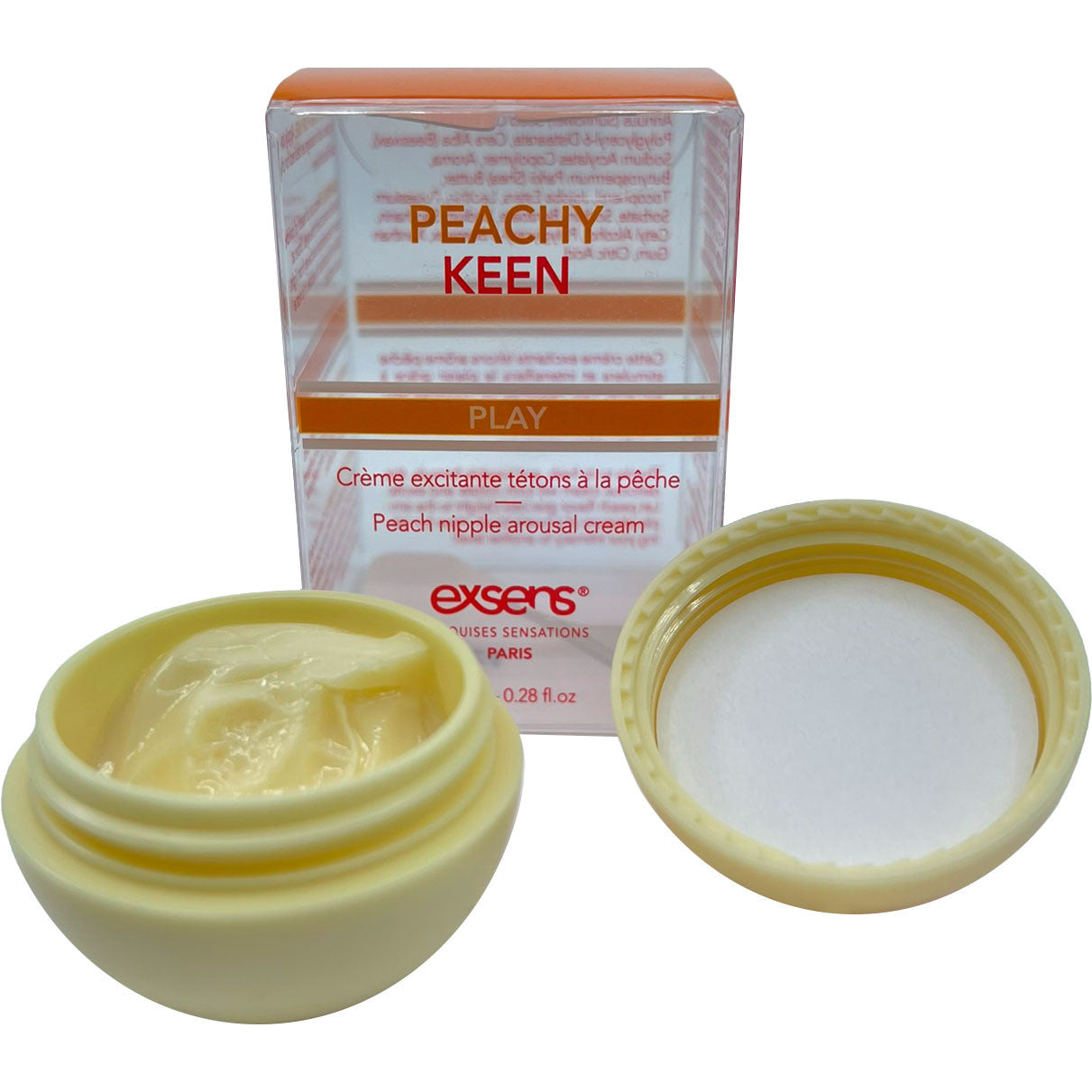 Peachy Keen Nipple Arousal Cream by Exsens .28 fl oz