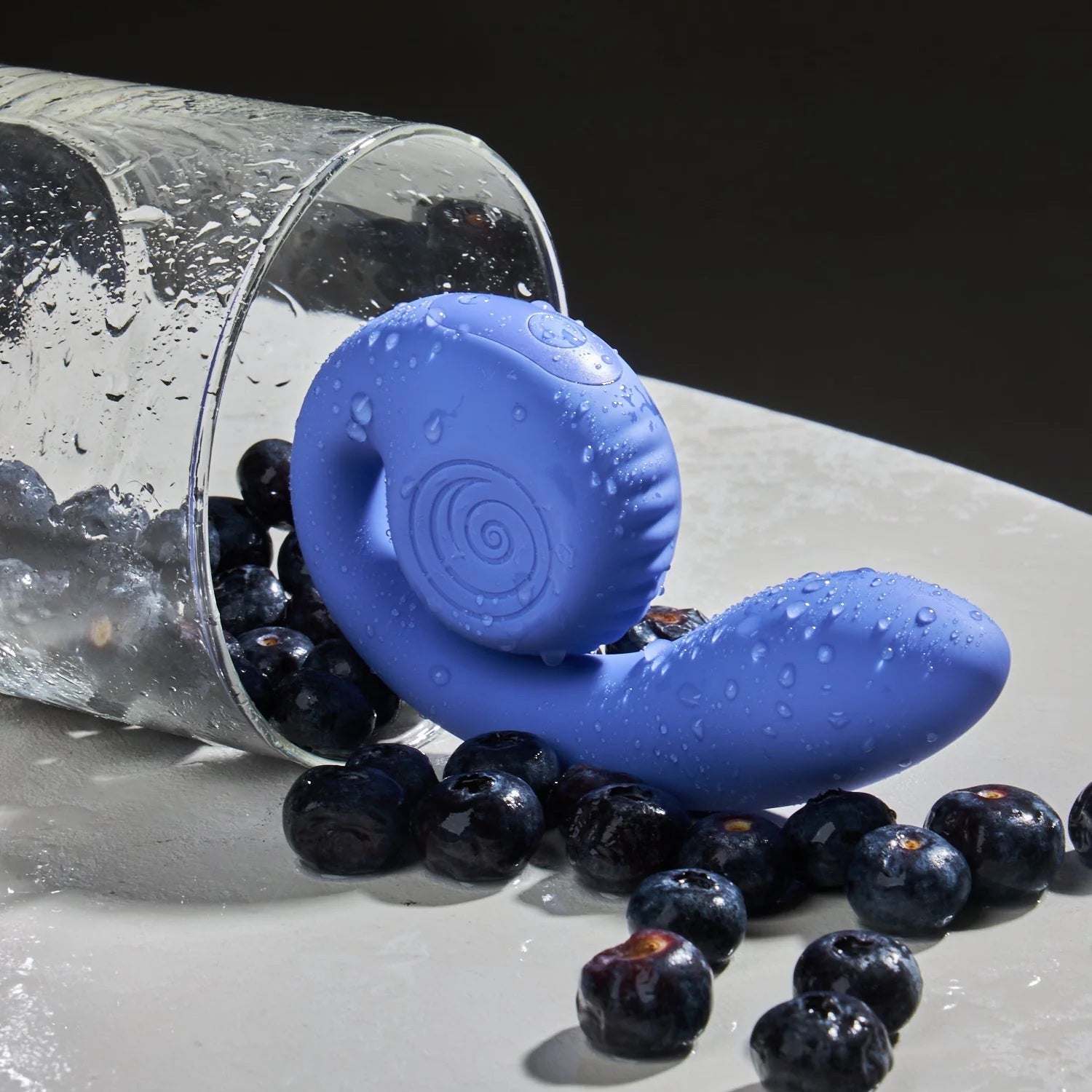 SVibe Snail Gizi Lite Silicone Waterproof Dual Stimulation Vibrator - Lifestyle