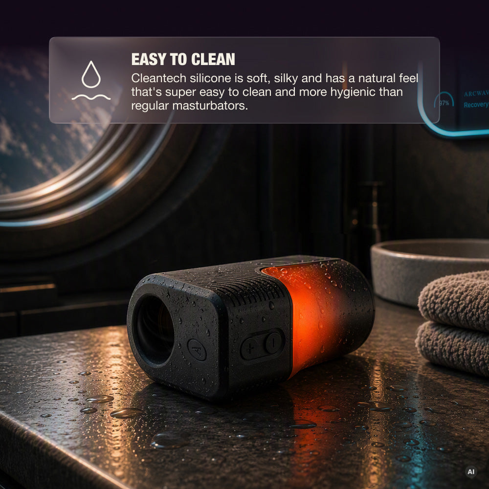 Arcwave Air Pleasure Air™ Pulse Automatic Penis Stroker - Easy To Clean