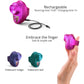 Kisscool Rechargeable Silicone Finger Vibrator With Tapping Technology By Love To Love - Iridescent Berry